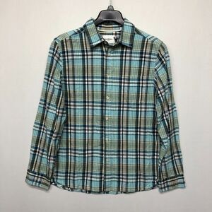 NWT Goodfellow & Co. Men Standard Fit Button Up Shirt Size Medium Plaid B258 -2